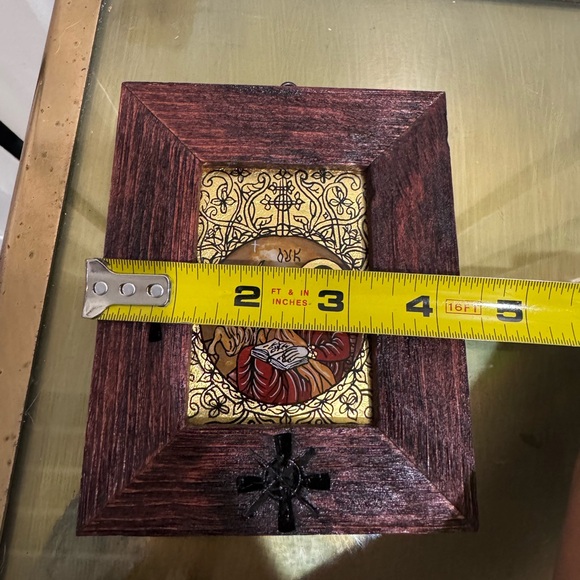 Framed Wood icon of Saint Luke the Evangelist - Picture 6 of 7